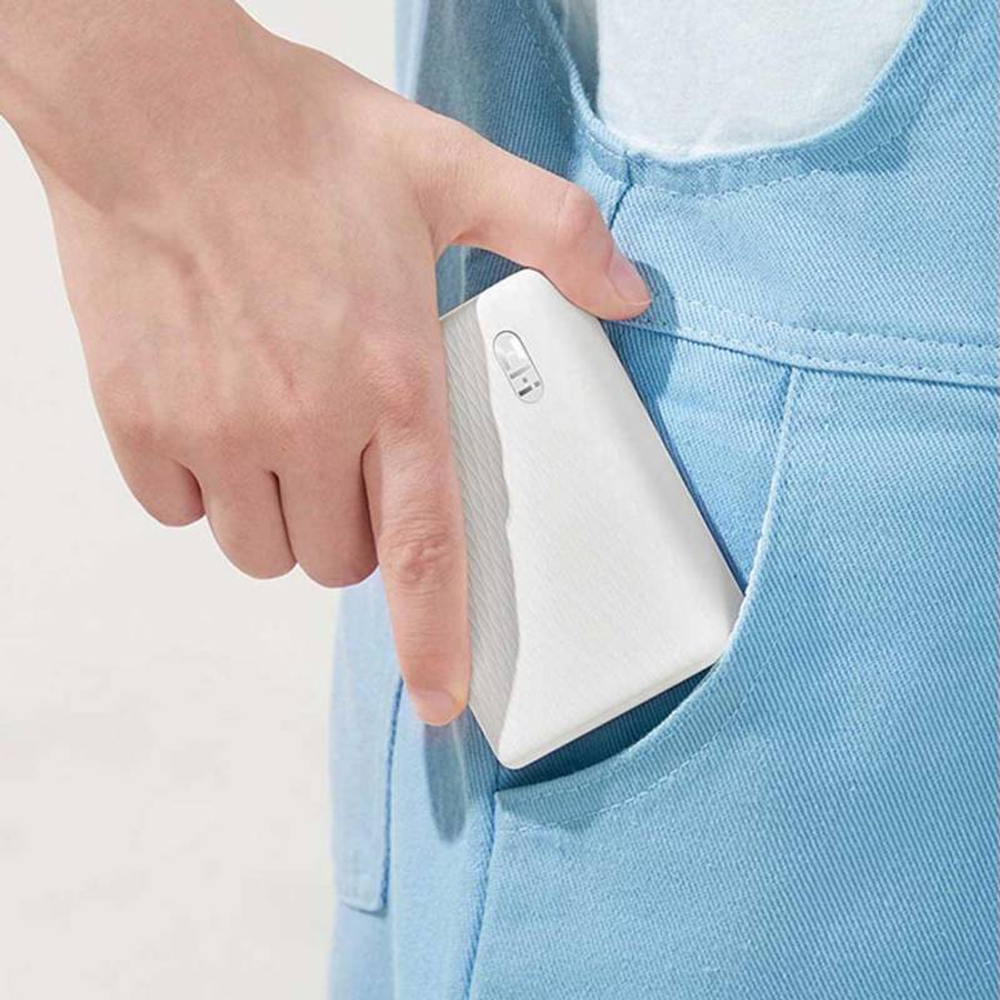 Внешний аккумулятор Power Bank Xiaomi (Mi) ZMI 10000mAh Type-C MINI 3A, QC 3.0 (QB817), белый