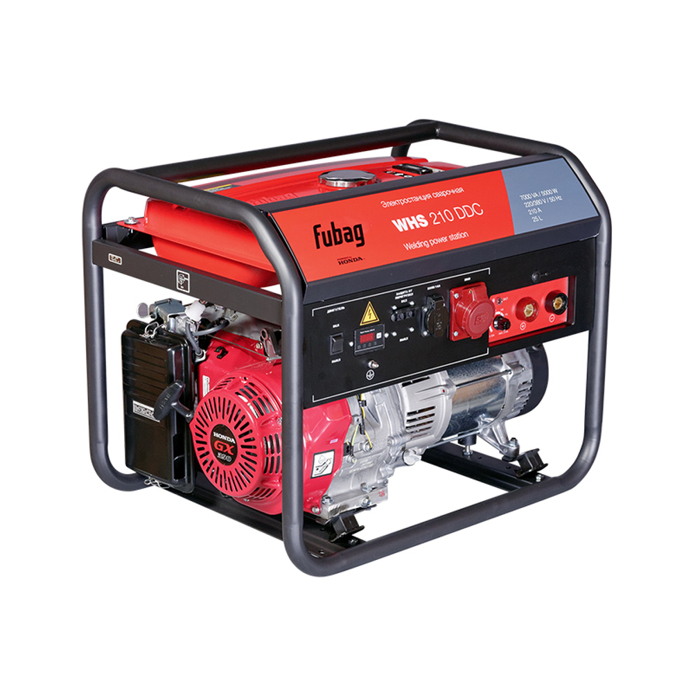 Бензиновый сварочный генератор (7 кВт) FUBAG WHS 210 DDC