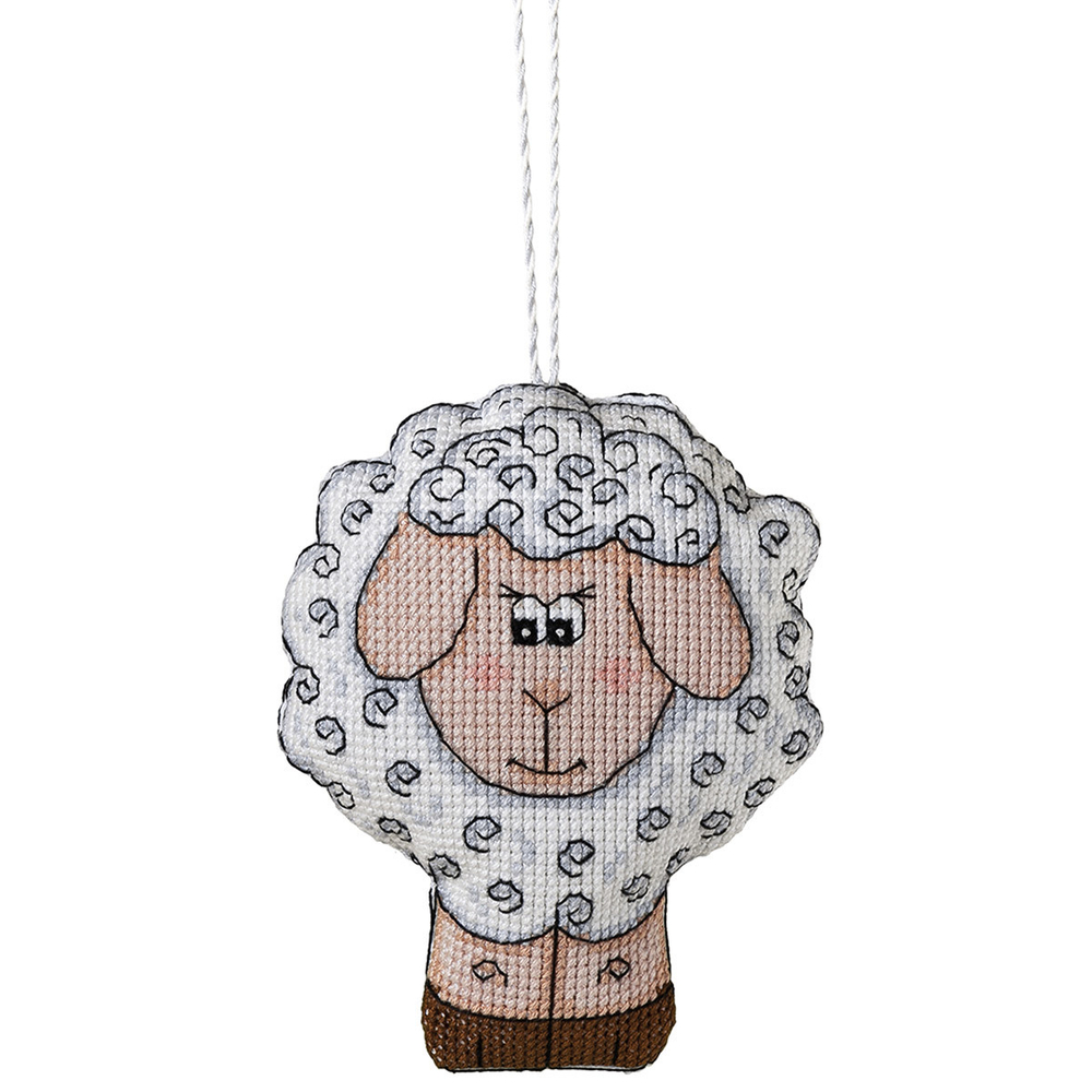 Набор для вышивания "PANNA" IG-1639 "Игрушка. Овечка" 9.5 х 11.5 см