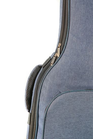 Чехол для электрогитары FS-4101 утеплённый 10мм (серо-синий)