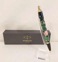 Ручка "Лотос" с ручной росписью Палех в коробке