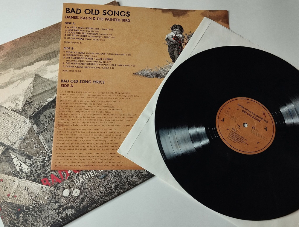 Винтажная виниловая пластинка LP Daniel Kahn and The Painted Bird Bad Old Songs (Germany 2013)