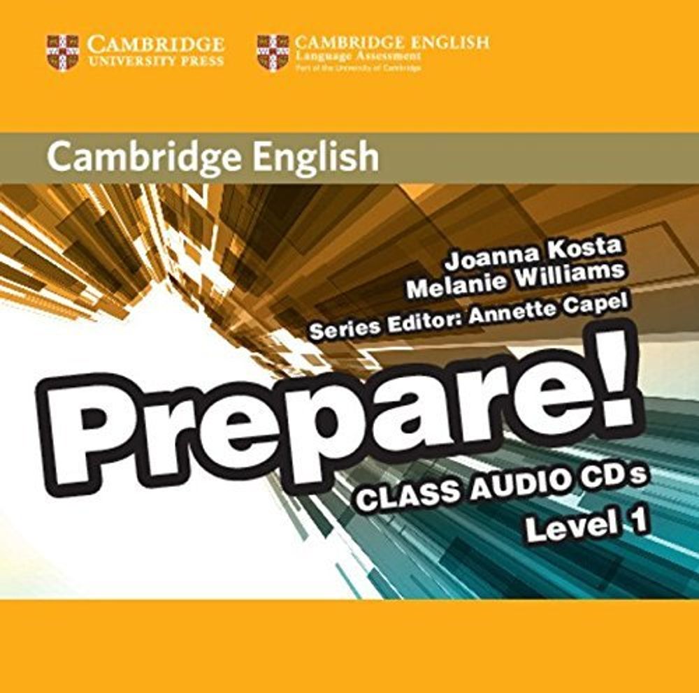 Cambridge English Prepare! Level 1 Class Audio CDs (2)