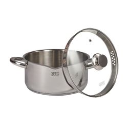 Кастрюля из нержавеющей стали Gipfel Cocktail 1249 24 см/4,5 л