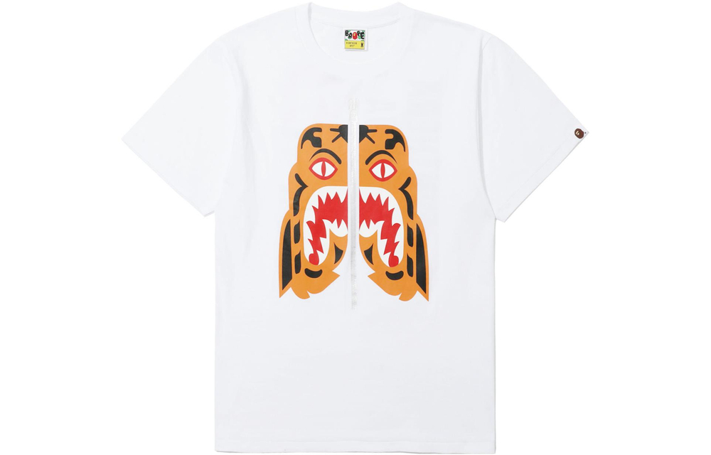 A Bathing Ape Bathing Ape Tiger Cotton T Shirt