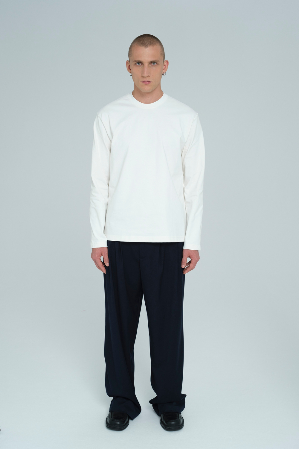 Лонгслив из хлопка | milk