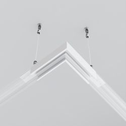 Коннектор угловой накладной низкопрофильный Maytoni   TRAM034CL-41W