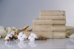 Набор полотенец 3шт Claire Batiste Atelier Brise пшеничный