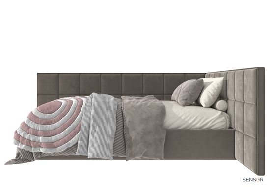 Кровать угловая Квадро Дизайн kids