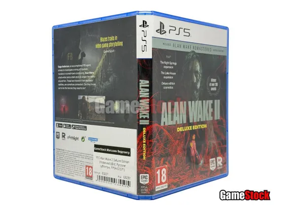 PS5 Alan Wake 2 Deluxe Edition (Б/У, Русские субтитры, PPSA-23792/PPSA-02571)