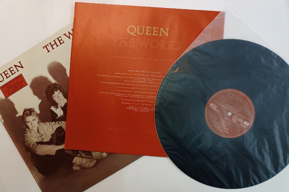 Винтажная виниловая пластинка Queen The Works (Germany 1984)