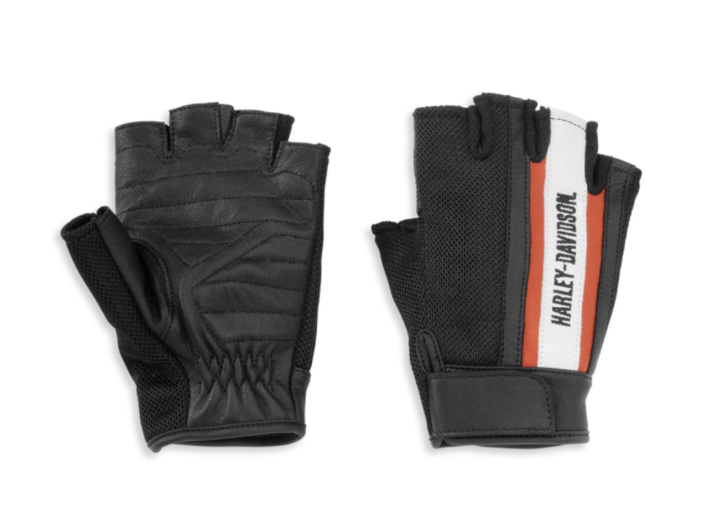 Перчатки iss Enthusiast Mesh &amp; Leather Fingerless Harley-Davidson