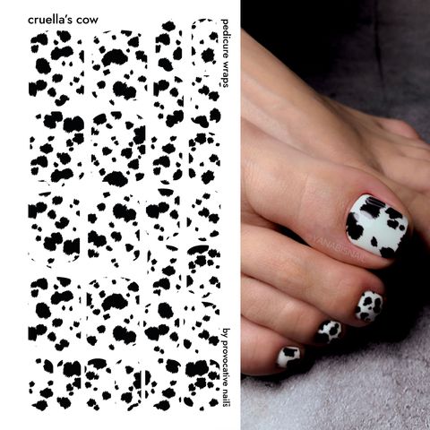 ПЛЕНКИ NAIL WRAPS CRUELLA'S COW (PED)