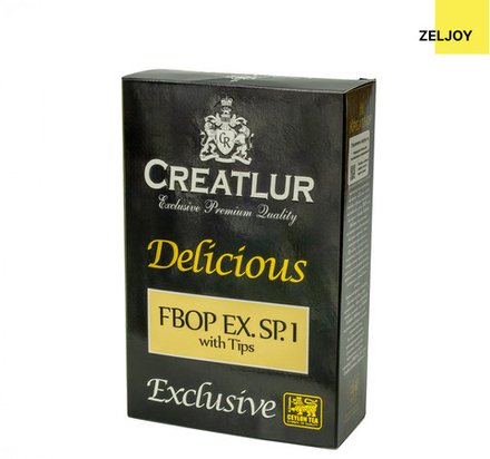 Чай Креатлюр Delicions Exclusive (FBOP Ex.Sр1 с типсами) черный 200 гр.