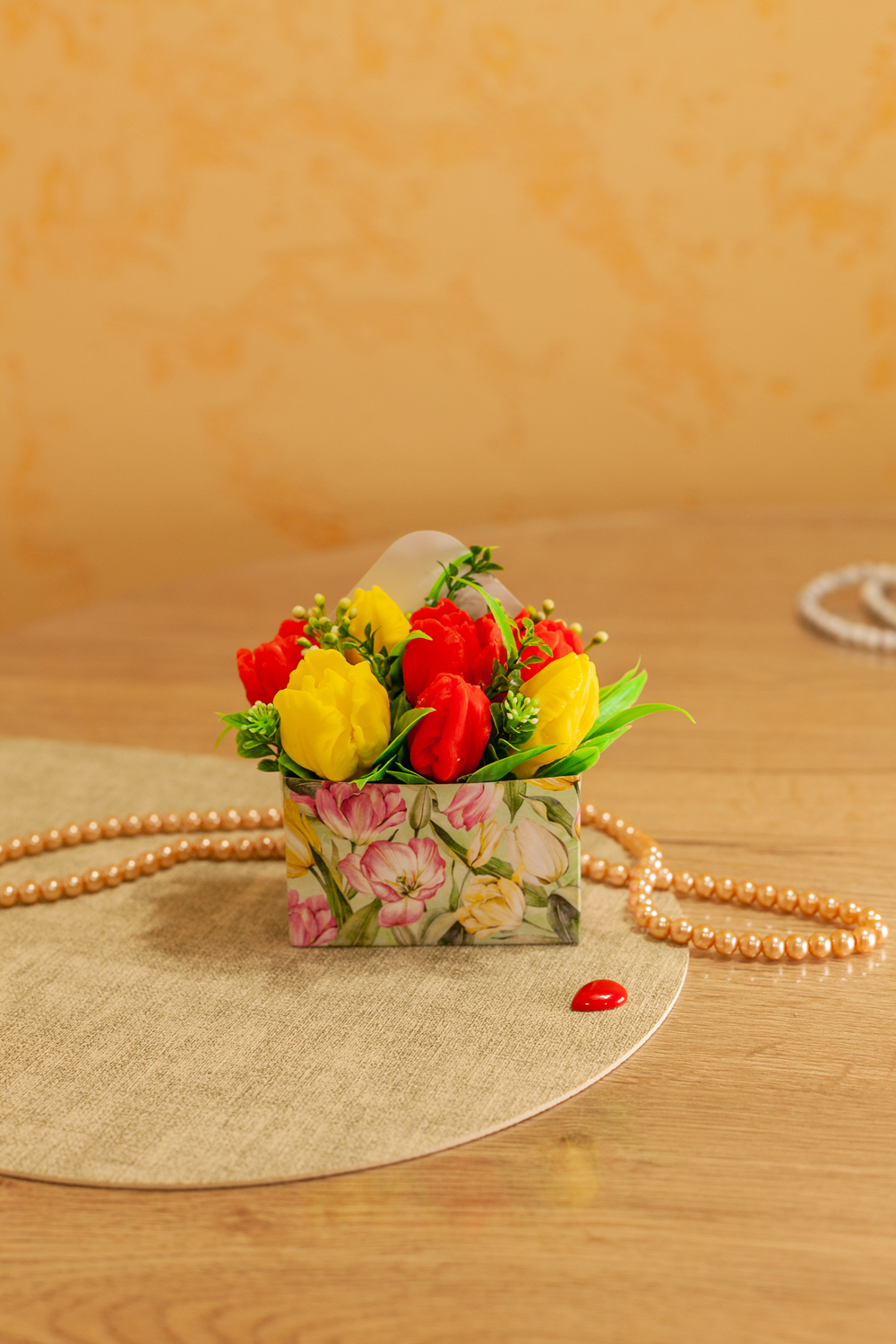 Весна, композиция в конверте 