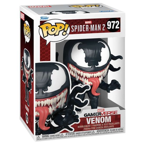 Фигурка Funko POP! Bobble Marvel Games Spider-Man 2 Venom (972) 76110 / Фигурка Фанко ПОП! по мотивам вселенной "Марвел", Веном