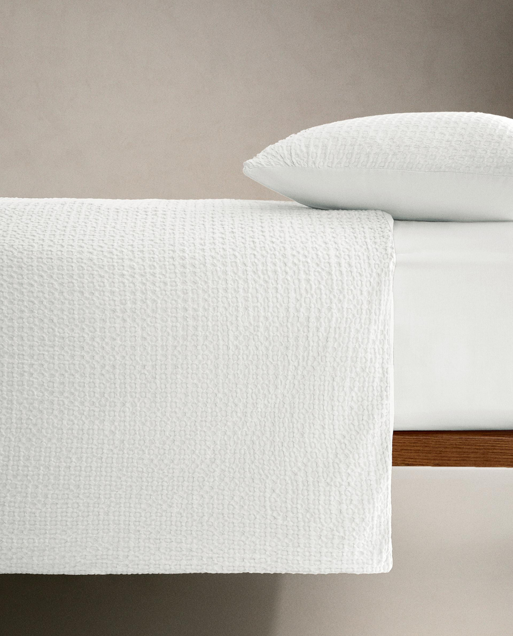 Пододеяльник Zara Home, хлопок 100%, однотонный, 2187/088