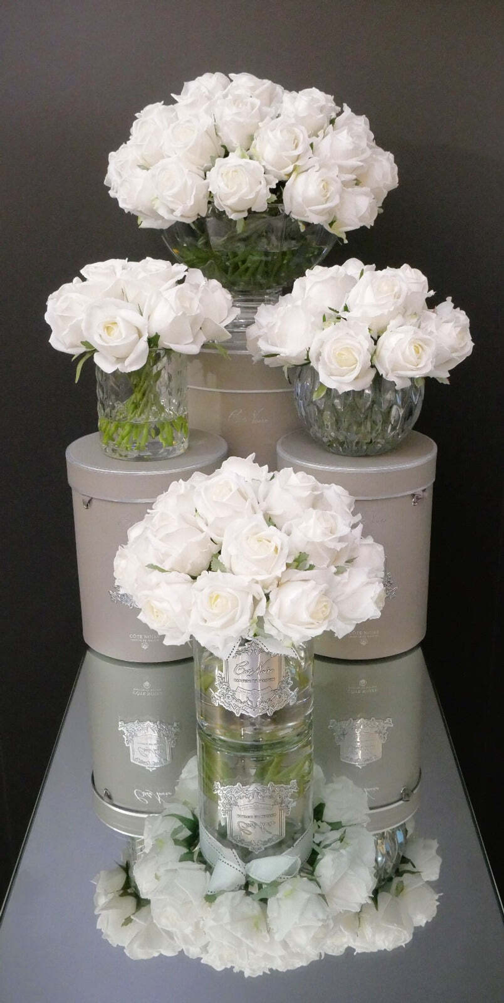 Букет ароматический Cote Noire Grand Rose White Clear & Silver