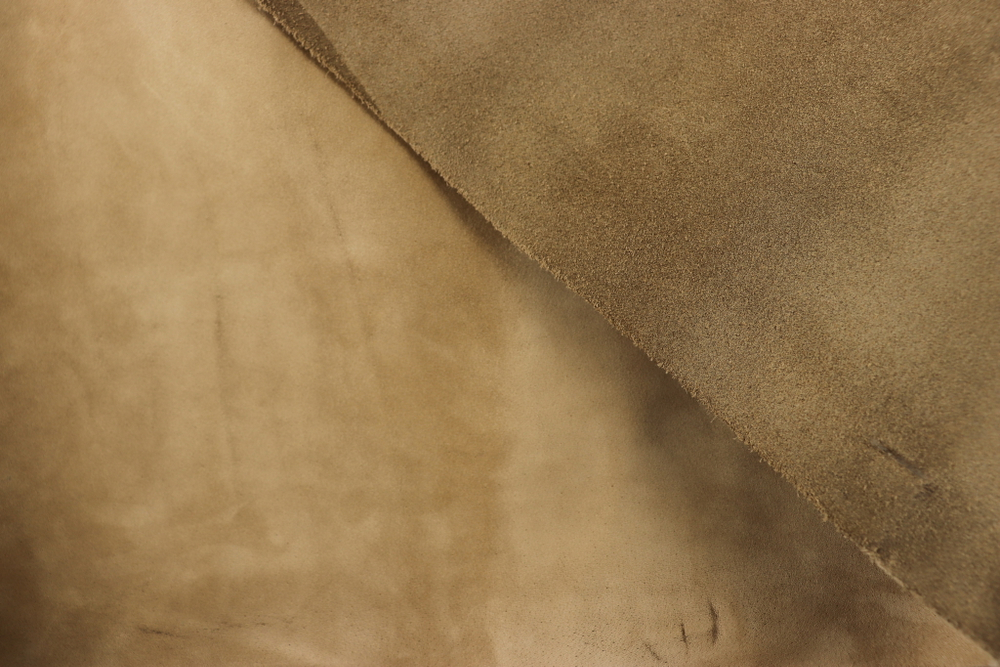 1,4-1,6 Кожа Нубук с разбивкой Песочный