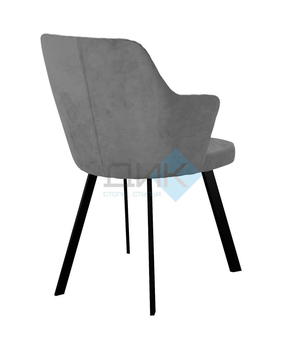 Стул DikLine 245 поворотный опоры чёрные