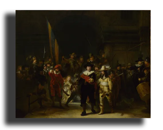 Репродукция " Рембрандт - Ночной дозор "