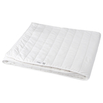 Одеяло тёплое OLIVMÅLLA, белый, 150*200 см, шерсть/полиэстер/хлопок