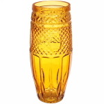 Ваза стеклянная 23см «Радуга G» чайный Z22/06