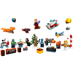 Конструктор LEGO - Адвент-календарь Стражи Галактики Марвел Marvel 76231