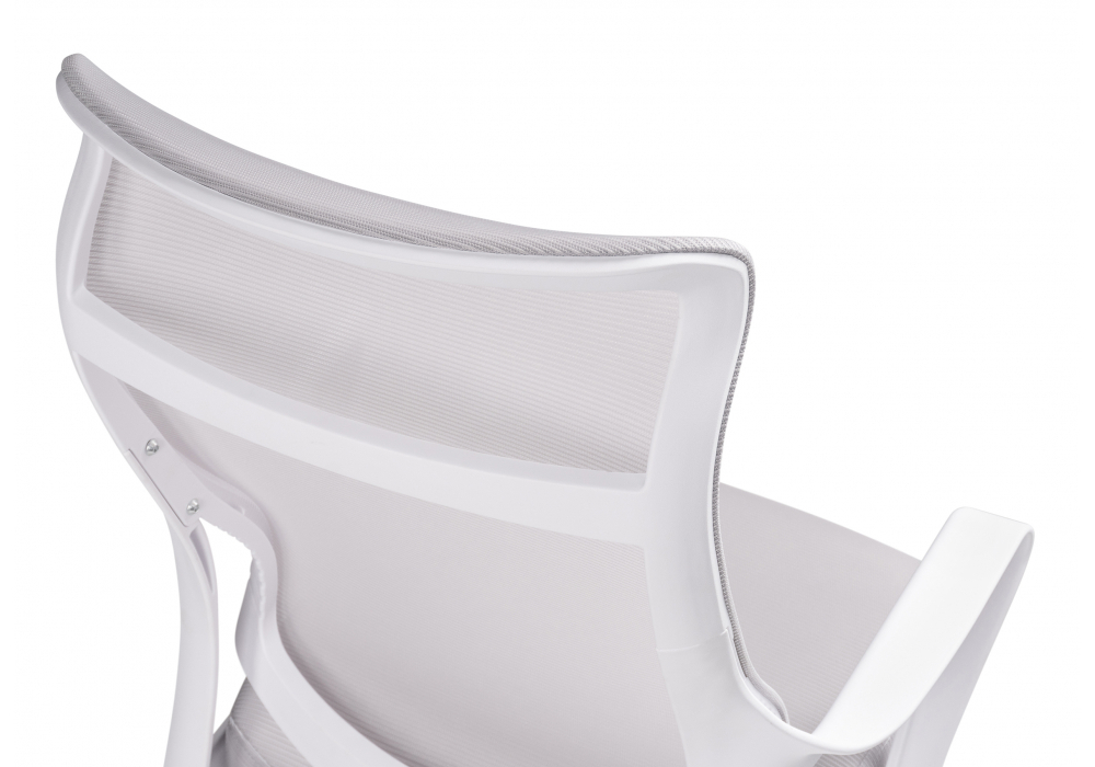 Компьютерное кресло Woodville Rino light gray, white