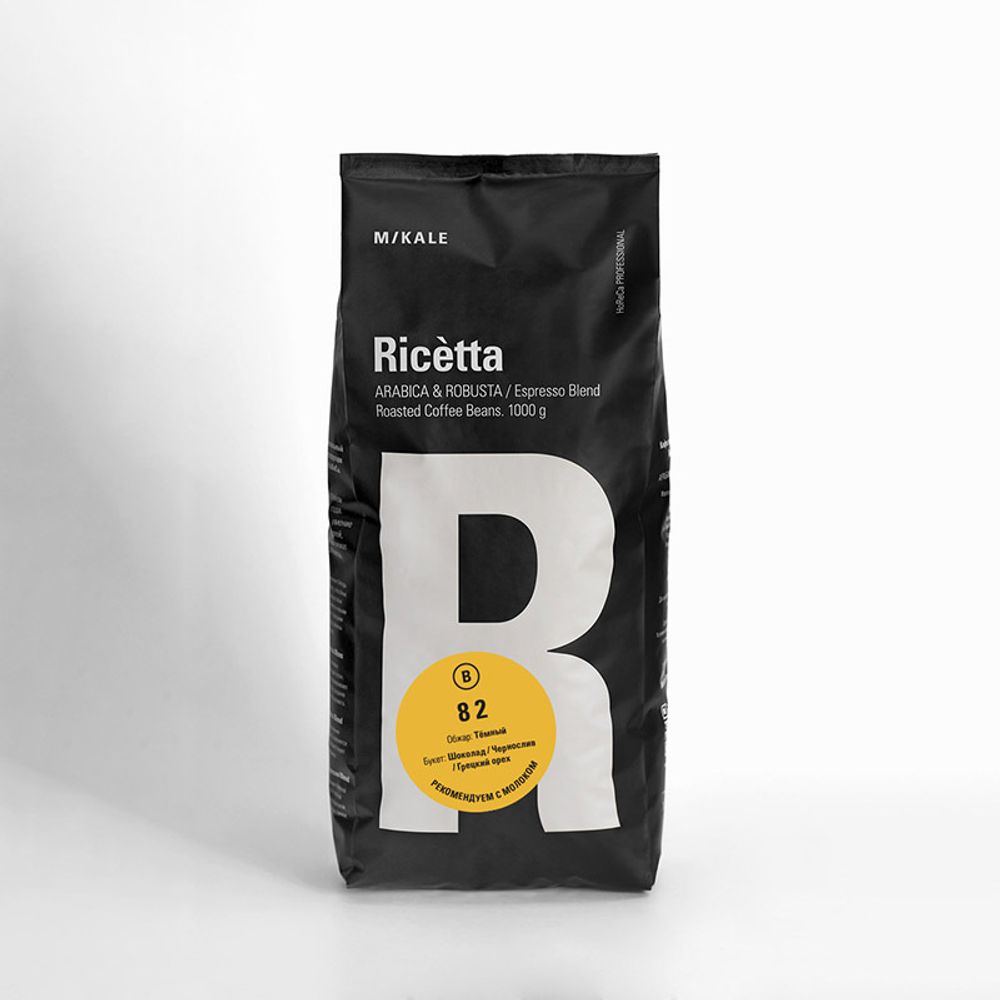 Кофе в зернах Ricetta A&amp;R Espresso Blend / Base 82 1 кг