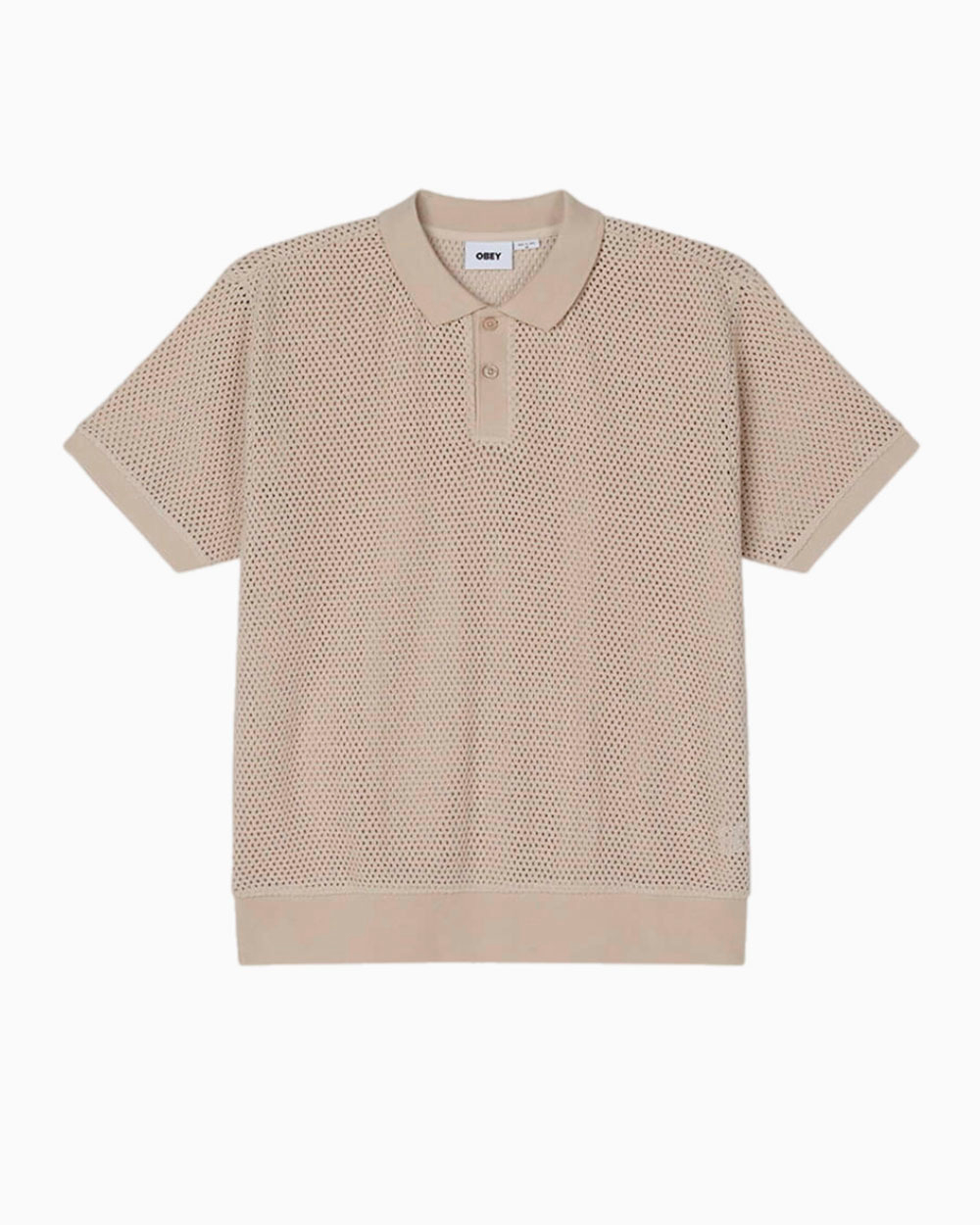 Джемпер-поло к/р Obey Saratoga Mesh Polo SS