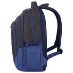 Рюкзак BRAUBERG URBAN универсальный, "Magnetic", черный/темно-синий, 46х31х18 см, 270753