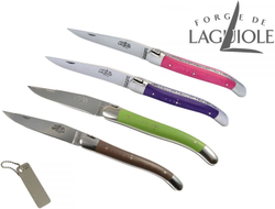 Нож складной 11см Forge de Laguiole Fiber зеленый