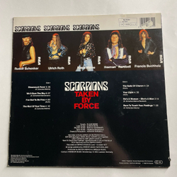 Винтажная виниловая пластинка LP Scorpions Taken By Force (Германия 1983)