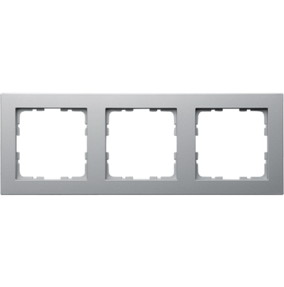 Рамка G-Classic 3-постовая, цвет Алюминий