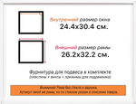 Рама 24x30 для картин и фотографий RP0210256-08
