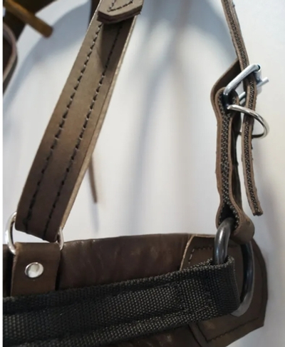 Шорка кожаная (цвет коричневый)