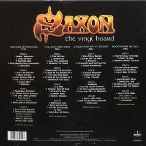 Saxon / The Vinyl Hoard (Box Set)(Coloured Vinyl)(8LP)