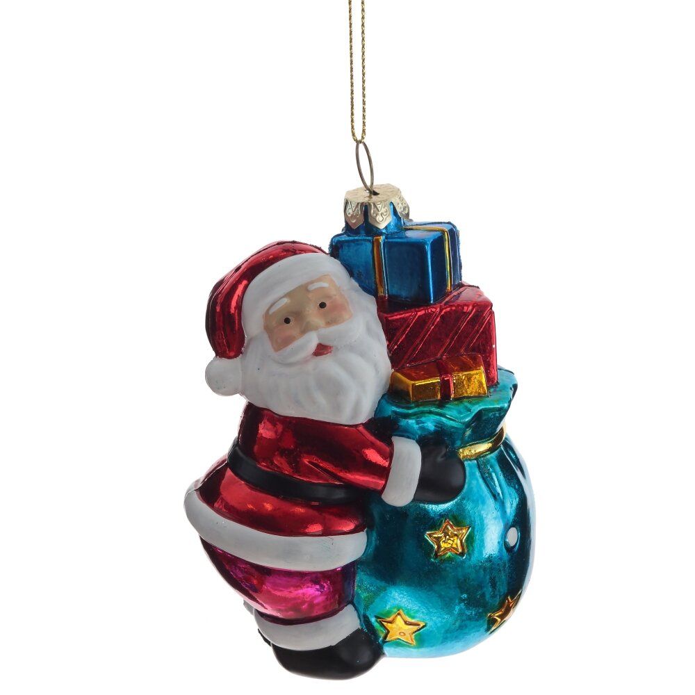 GAEM Украшение новогоднее "Дед Мороз", L8 W5,5 H11,5 см, 2в.
