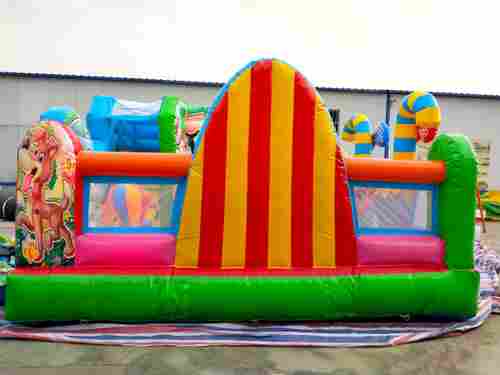 Коммерческий надувной батут «Зайка Степашка» 5*5*2,8 м