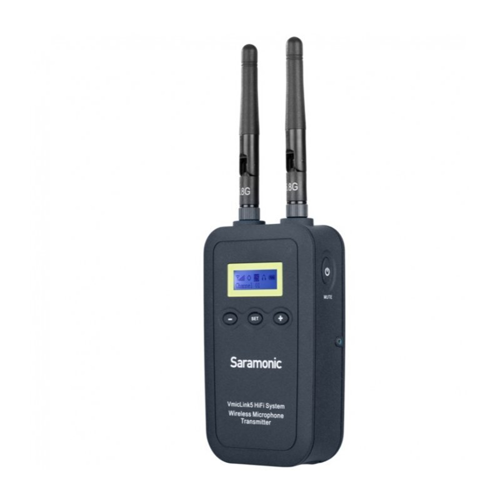 Беспроводная цифровая радиосистема Saramonic VmicLink5 HiFi TX5+RX5 с 1 передатчиком и 1 приемником
