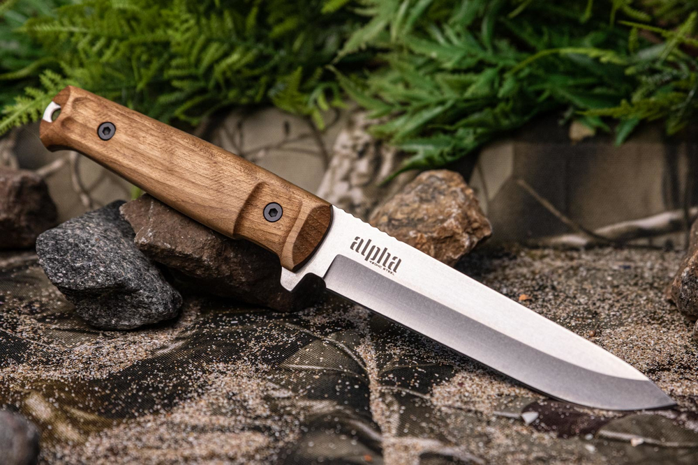 Тактический нож Alpha Lite 420HC дерево