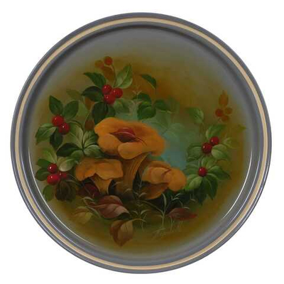 Zhostovo metal tray A9D17012555