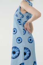 Платье из хлопка с принтом PEOPLE