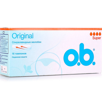 Тампоны "Оби" Super 16 шт 4 капли (24)