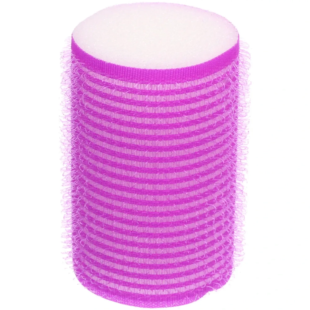 Бигуди-липучки с поролоном для сна мягкие 6шт «Безупречные Локоны», цвет фуксия, 6*4см