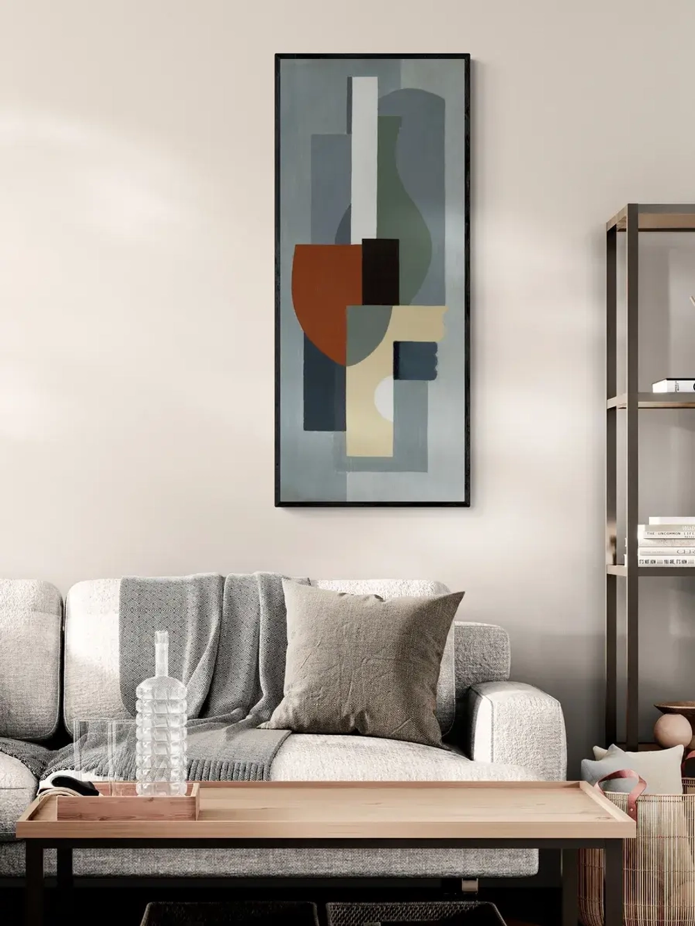 Картина на стену интерьера на холсте 50х100 см