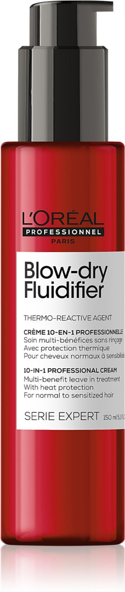 L’Oreal Professionnel Serie Expert Blow-dry Fluidifier - питательный и термозащитный крем для естественной фиксации /   150  ml  / GTIN 3474636977338