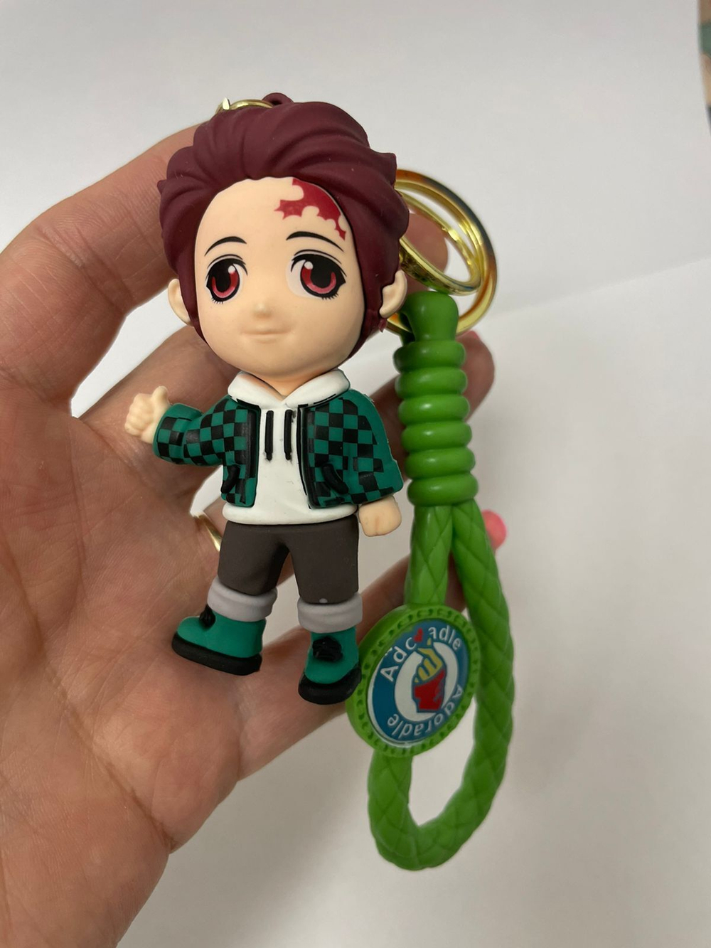 Брелок игрушка/ брелок "Клинок, рассекающий демонов" Танджиро Камадо