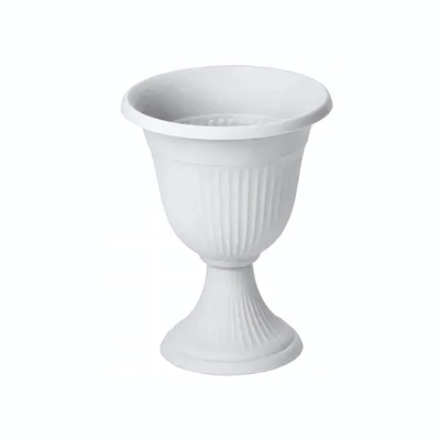 Кашпо-вазон ЛИВИЯ D350мм 12,6л высокий Мраморный 0,44,35х0,35м